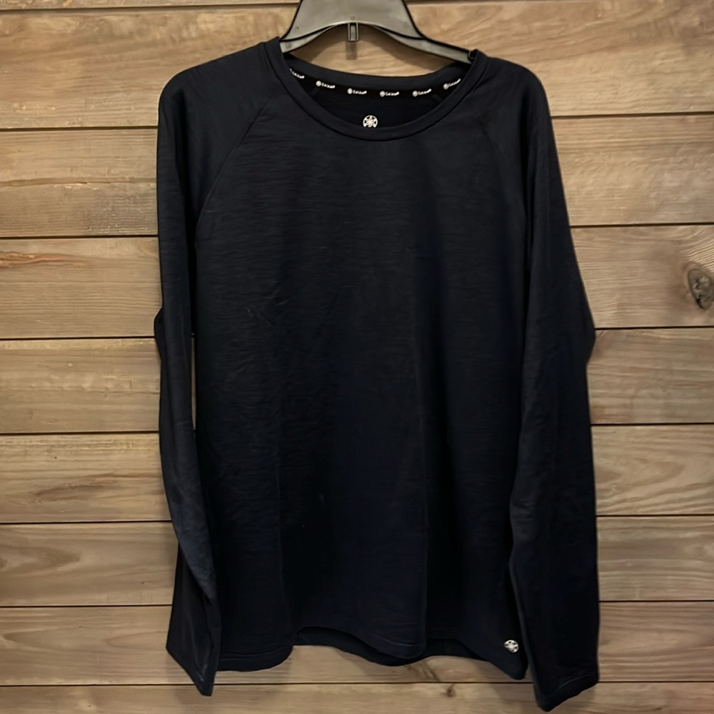 Men’s long sleeve fleece lined shirt